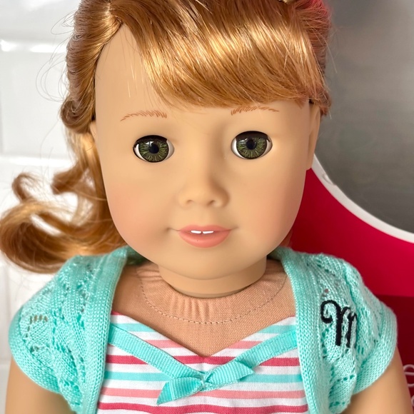 ORIGINAL BOX American Girl Doll MARYELLEN LARKEN Strawberry Blonde Hair 18" 1950 - Picture 2 of 15